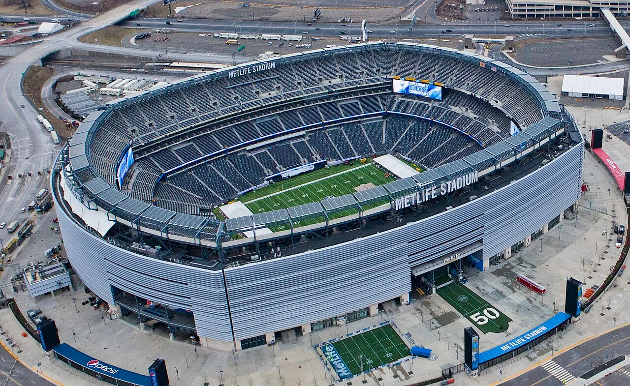 MetLife Stadium in East Rutherford, New Jersey — host venue for the 2026 World Cup final